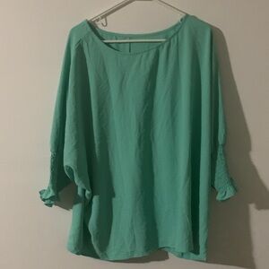 Women's Teal Blouse‎